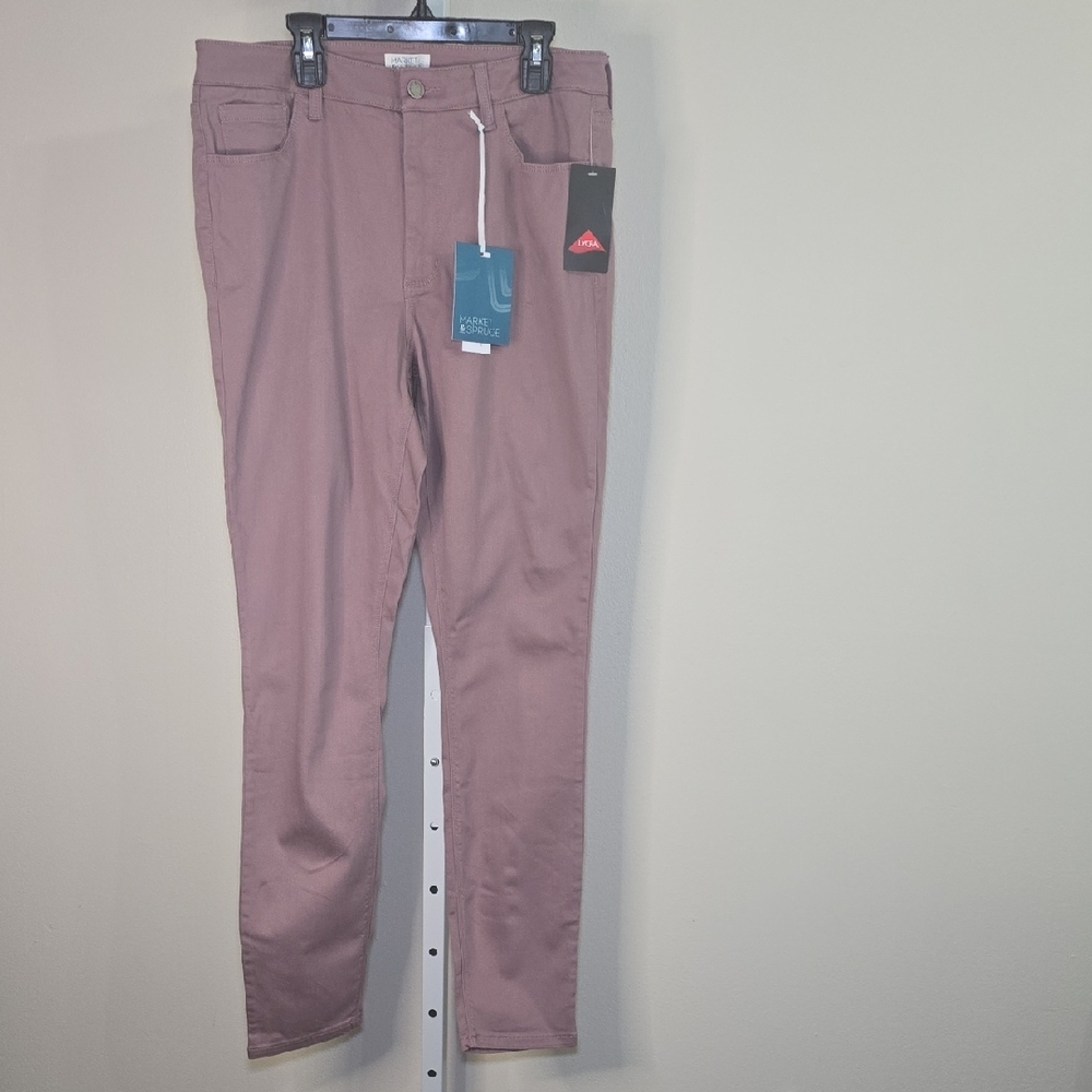 Market & Spruce Plum‎ Pants Ladies Sz 10